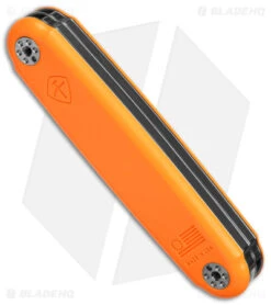 ASK The Jefferson Slip Joint Modular Multi-Tool Grabber Orange (2.9" Polish) -Benchmade Knife Sale ASK The Jefferson Grabber Orange Slip Joint Multitool 2in Polish BHQ 147360 td spine