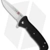 Al Mar SERE 2020 Spring Assisted Knife Black G-10 (3.6" Satin Serr)