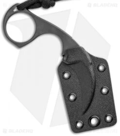 Bastinelli Diagnostic Karambit Fixed Blade Neck Knife Black (1.5" Black) -Benchmade Knife Sale Bastinelli Diagnostic Karambit Black BAS05 BHQ 34360 jr sheath