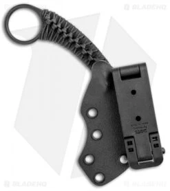 Bastinelli PiKa Picoeur Karambit Fixed Blade Knife Wrapped (1" Black) -Benchmade Knife Sale Bastinelli PiKa Picoeur Karambit Wrapped Black BAS202BW BHQ 101510 jr sheath