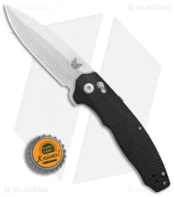 Benchmade 495 Vector AXIS-Assist Knife Black G-10 (3.6" Satin) -Benchmade Knife Sale Benchmade 495 Vector Black G10 satin BHQ 78757 er bottlecap