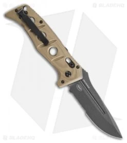 Benchmade Adamas Automatic Knife Desert Tan G-10 (3.8" Gray Serr) 2750SGY-3 -Benchmade Knife Sale Benchmade Adamas Automatic Knife Desert Tan G 10 3.8 Gray Serr 2750SGY 3 BHQ 118567 LS Back