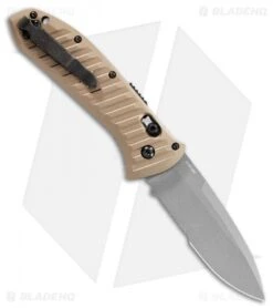 Benchmade Auto Presidio II Auto Knife Bronze Al. (3.7" Gray Serr) 5700SGY-1 -Benchmade Knife Sale Benchmade Auto Presidio II Auto Knife Bronze Al. 3.7 Gray Serr 5700SGY 1 BHQ 118573 LS Back