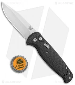 Benchmade CLA Limited Edition Automatic Knife Carbon Fiber(3.3" Satin) 4300-1801 -Benchmade Knife Sale Benchmade CLA Limited Edition Auto CF Satin 4300 1801 BHQ 91085 jr bottlecap