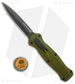 Benchmade Infidel OTF Automatic Knife OD Green (3.91" DLC S30V) Exclusive -Benchmade Knife Sale Benchmade Infidel OTF Auto OD Green DLC Exclusive 3300DLC 1802 BHQ 81491 jr bottlecap