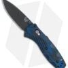 Benchmade Mini Barrage AXIS-Assist Forum Knife Blue G10/CF (Black M390) 586-1701