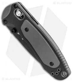 Front Page 32 Front Page -Benchmade Knife Sale Benchmade Mini Boost AXIS Assist Black Gray Black Serr 595SBK BHQ 78761 jr spine