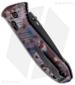 Benchmade Presidio II Limited Edition Knife Rustic (3.7" Black Serr) 570BK-1801 -Benchmade Knife Sale Benchmade Presidio II LE Rustic Black Serr 570SBK 1801 BHQ 91119 jr side