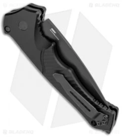 Benchmade Rukus II Automatic Knife (3.4" Black) 9600BK -Benchmade Knife Sale Benchmade Rukus II Automatic Black 9600BK BHQ 74494 jr side