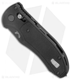 Benchmade Triage AXIS Lock Automatic Knife (3.58" Black Serr) 9170SBK -Benchmade Knife Sale Benchmade Triage AXIS Lock Auto Black Serr 9170SBK BHQ 15157 jr spine