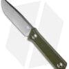 Bestech Knives Hedron Fixed Blade Knife Green G-10 (3.75" SW) BTKF02B