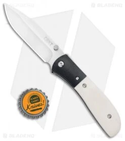 CRKT Carson M4-02 White Bone Spring Assisted Knife (3.25" Satin) -Benchmade Knife Sale CRKT Carson M4 02 White Bone SA Satin BHQ 7396 jr bottlecap