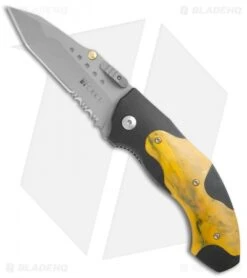 CRKT Elishewitz Horus Spring Assisted Knife Orange/Black (3.125" BB Serr) 1151