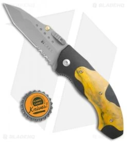 CRKT Elishewitz Horus Spring Assisted Knife Orange/Black (3.125" BB Serr) 1151 -Benchmade Knife Sale CRKT Elishewitz Horus SA Orange Black BB Serr 1151 BHQ 68642 jr bottlecap