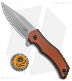 CRKT Fawkes Spring Assisted Knife Brown/Orange G-10 (2.75" Bead Blast) -Benchmade Knife Sale CRKT Fawkes Dust Layer G 10 LL DP BB BHQ 138957 jr bottlecap