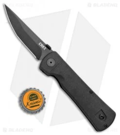 CRKT Folding Hissatsu Spring Assisted Knife (3.875" Black) 2903 -Benchmade Knife Sale CRKT Folding Hissatsu SA Black 2903 BHQ 1948 jr bottlecap
