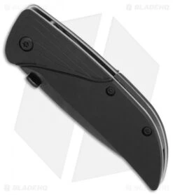 CRKT Koji Hara Ichi Spring Assisted Knife Black (2.5" Black) 1070K -Benchmade Knife Sale CRKT Koji Hara Ichi black black BHQ 0650 er spine