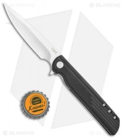 CRKT LCK + Spring Assisted Liner Lock Knife Black GRN (3.3" Satin) 3801 -Benchmade Knife Sale CRKT LCK SA LL Black GRN Satin BHQ 76853 jr bottlecap
