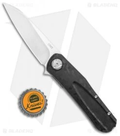 CRKT Mah-Hawk Spring Assisted Knife Black GRN (3.12" Satin) -Benchmade Knife Sale CRKT Lion Mah LL Mah Hawk DP Flipper Satin BHQ 138950 jr bottlecap
