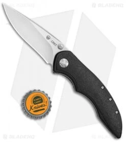 CRKT Ruger Knives High-Brass Spring Assisted Knife Black (3.19" Satin) R2601 -Benchmade Knife Sale CRKT Ruger High Brass SA Black Satin R2601 BHQ 76850 jr bottlecap