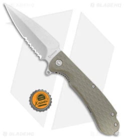 Daggerr Discover Knives Urban2 Liner Lock Knife Olive FRN (3.5" Stonewash) -Benchmade Knife Sale Daggerr Discover Knives Wocket Olive SW WKFRNOLSWSR BHQ 180550 KC bottlecap