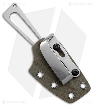 Daggerr Knives Sharx 2.0 Fixed Blade Knife Green Sheath (2.13" Stonewash) SHXBK 3 Daggerr Knives Sharx 2.0 Fixed Blade Knife Green Sheath (2.13" Stonewash) SHXBK - Image 3