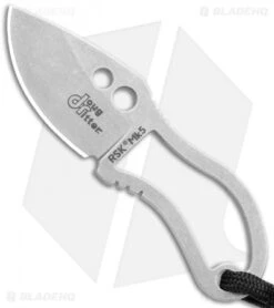 CRKT Doug Ritter RSK Mk5 Survival Fixed Blade Knife (1.8" Stonewash) DRMK5