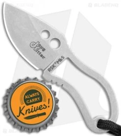 CRKT Doug Ritter RSK Mk5 Survival Fixed Blade Knife (1.8" Stonewash) DRMK5 -Benchmade Knife Sale Doug Ritter RSK MK5 BHQ 121202 jr bottlecap