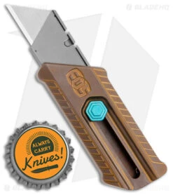 EOS X Chaves Customized CHUB Bronzed Titanium (1" Satin Utility Blade) -Benchmade Knife Sale EOS Chaves Customized CHUB Bronze Blue Utility Blade BHQ 167556 jr bottlecap