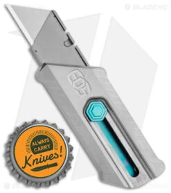EOS X Chaves Customized CHUB Satin Titanium (1" Satin Utility Blade) -Benchmade Knife Sale EOS Chaves Customized CHUB Satin Blue Utility Blue BHQ 167554 jr bottlecap