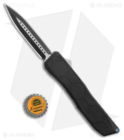 EOS Harpoon OTF Automatic Knife Dagger Black Hex Alum/Blue (3.75" Two-Tone) 7 EOS Harpoon OTF Automatic Knife Dagger Black Hex Alum/Blue (3.75" Two-Tone) -Benchmade Knife Sale EOS Harpoon OTF Auto Dagger Black Hex Aluminum Blue TT BHQ 176934 jr bottlecap