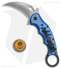 Fox Karambit Folding Knife Blue Twill G-10 (3" SW) 479BLTSW -Benchmade Knife Sale Fox Karambit Blue Twill G10 BHQ 138464 td size