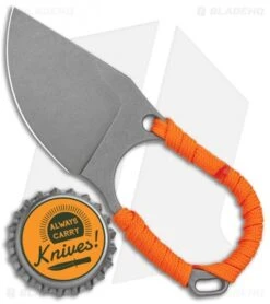 Jake Hoback Jeremiah Johnson Fixed Blade Knife Orange Cord Wrap (2" Stonewash) -Benchmade Knife Sale Jake Hoback Jeremiah Johnson Fixed Blade Orange Cord Wrap SW BHQ 135190 jr bottlecap