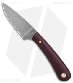 LT Wright Frontier Valley A2 Fixed Blade Double Red Micarta (3" Satin)