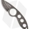 MARSER Jager Jag-6 Fixed Blade Neck Knife (1.75" Black Stonewash)