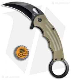 Mantis Karambit Spring Assisted Knife Tan G-10 (2.75" Black) 7 Mantis Karambit Spring Assisted Knife Tan G-10 (2.75" Black) -Benchmade Knife Sale Mantis Karambit SA Tan G 10 Black MANMK5T BHQ 56617 jr bottlecap