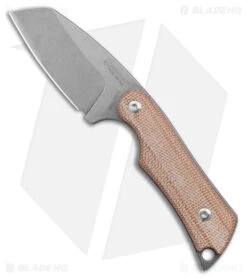 Mercury Kali Sheepsfoot Mini Fixed Blade Knife Natural Micarta (2.50" SW)
