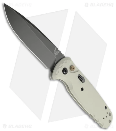 Benchmade CLA MagnaCut Automatic Knife Ivory G-10 (3.4" DLC Black) 4300BK-03 1 Benchmade CLA MagnaCut Automatic Knife Ivory G-10 (3.4" DLC Black) 4300BK-03