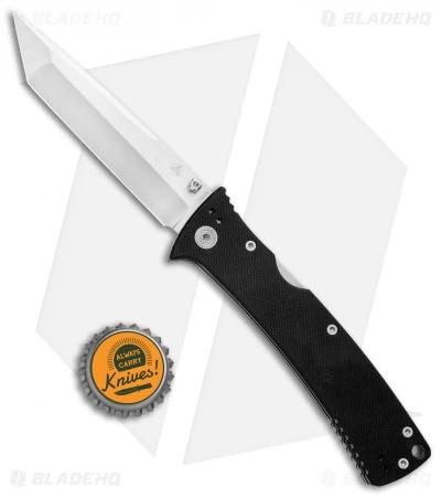 Nemesis Knives MPR-3T Tanto Lockback Knife Black G-10 (3.5" Satin) NK-22T 4 Nemesis Knives MPR-3T Tanto Lockback Knife Black G-10 (3.5" Satin) NK-22T - Image 4