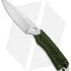 Rainier Knives Fastpak Fixed Blade Knife OD Green Paracord (2.8" Stonewash)