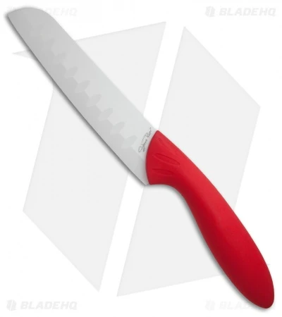 Stone River Gear Two Piece White/Red Ceramic Knife Set - SRG23CKR 2 Stone River Gear Two Piece White/Red Ceramic Knife Set - SRG23CKR - Image 2