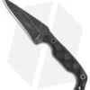 Stroup Knives Mini EDC Fixed Blade Knife Black G-10 (3.1" Black SW)