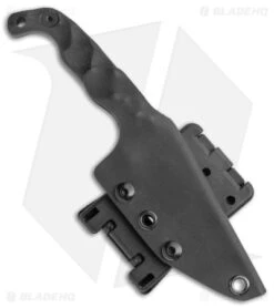 Stroup Knives Mini EDC Fixed Blade Knife Black G-10 (3.1" Black SW) -Benchmade Knife Sale Stroup Knives LLC Mini Black BHQ 142120 jr sheath