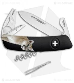 Swiza TT03 Tick Tool Puma Swiss Pocket Knife Black (3" Satin)