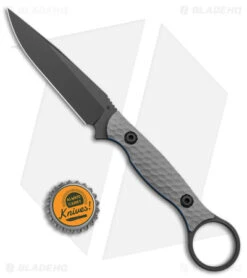 Toor Knives Anaconda Fixed Blade Knife Stealth Gray G-10 (3.75" Black) -Benchmade Knife Sale Toor Knives Anaconda Fixed Blade Stealth Gray G 10 Black BHQ 145131 jr bottlecap