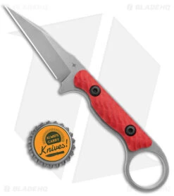 Toor Knives Jank Shank Tactical Fixed Blade Knife Red G-10 (3" Gray) -Benchmade Knife Sale Toor Knives G 10 Jank Shank Slate Fixed Blade Red BHQ 139083 jr bottlecap