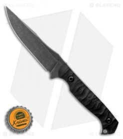 Toor Knives Krypteia Carbon Fixed Blade Knife Black G-10 (4" Black Stonewash) 7 Toor Knives Krypteia Carbon Fixed Blade Knife Black G-10 (4" Black Stonewash) -Benchmade Knife Sale Toor Knives Krypteia Carbon Fixed Blade Knife Black G10 4.0 BHQ 123646 LS Bottlecap
