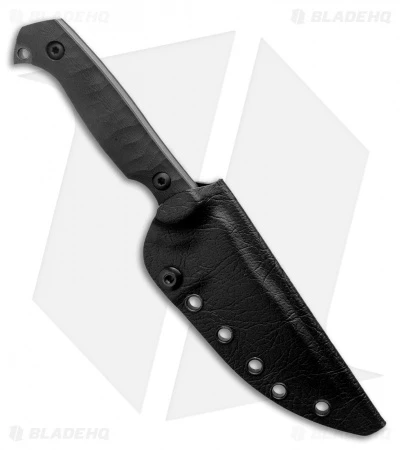 Toor Knives Krypteia Carbon Fixed Blade Knife Black G-10 (4" Black Stonewash) 3 Toor Knives Krypteia Carbon Fixed Blade Knife Black G-10 (4" Black Stonewash) - Image 3