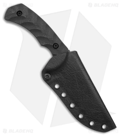 Toor Knives Mullet Carbon Fixed Blade Knife Black G-10 (4" Black) 3 Toor Knives Mullet Carbon Fixed Blade Knife Black G-10 (4" Black) - Image 3