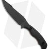 Toor Knives Raven Fixed Blade Knife Black G-10 (5.5" Black)